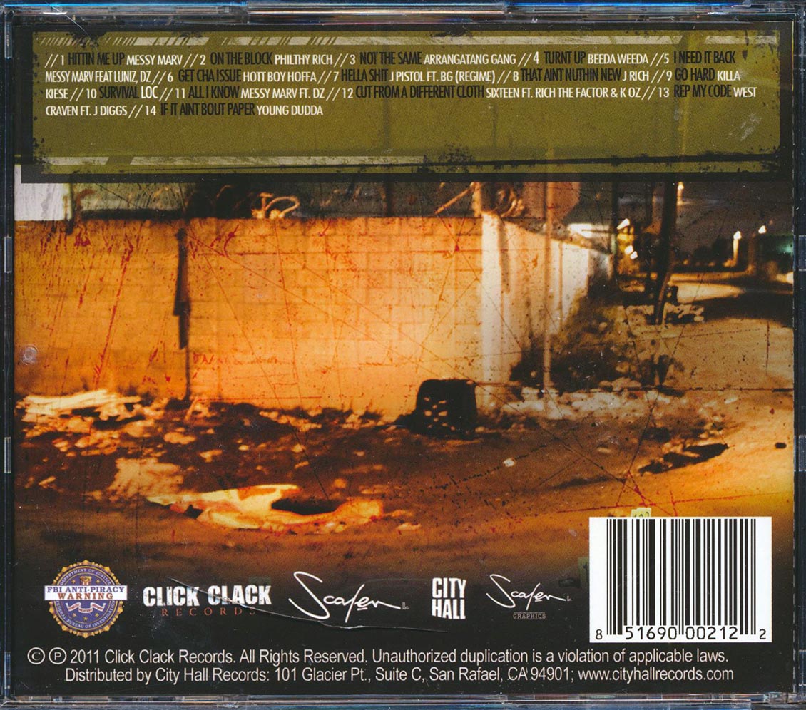 Messy Marv - Shooting Range Part 5 Music CD