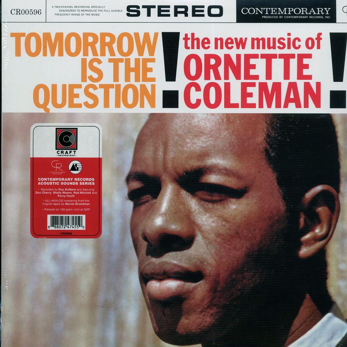 Ornette Coleman - Tomorrow Is The Question (180g) Vinyl Record