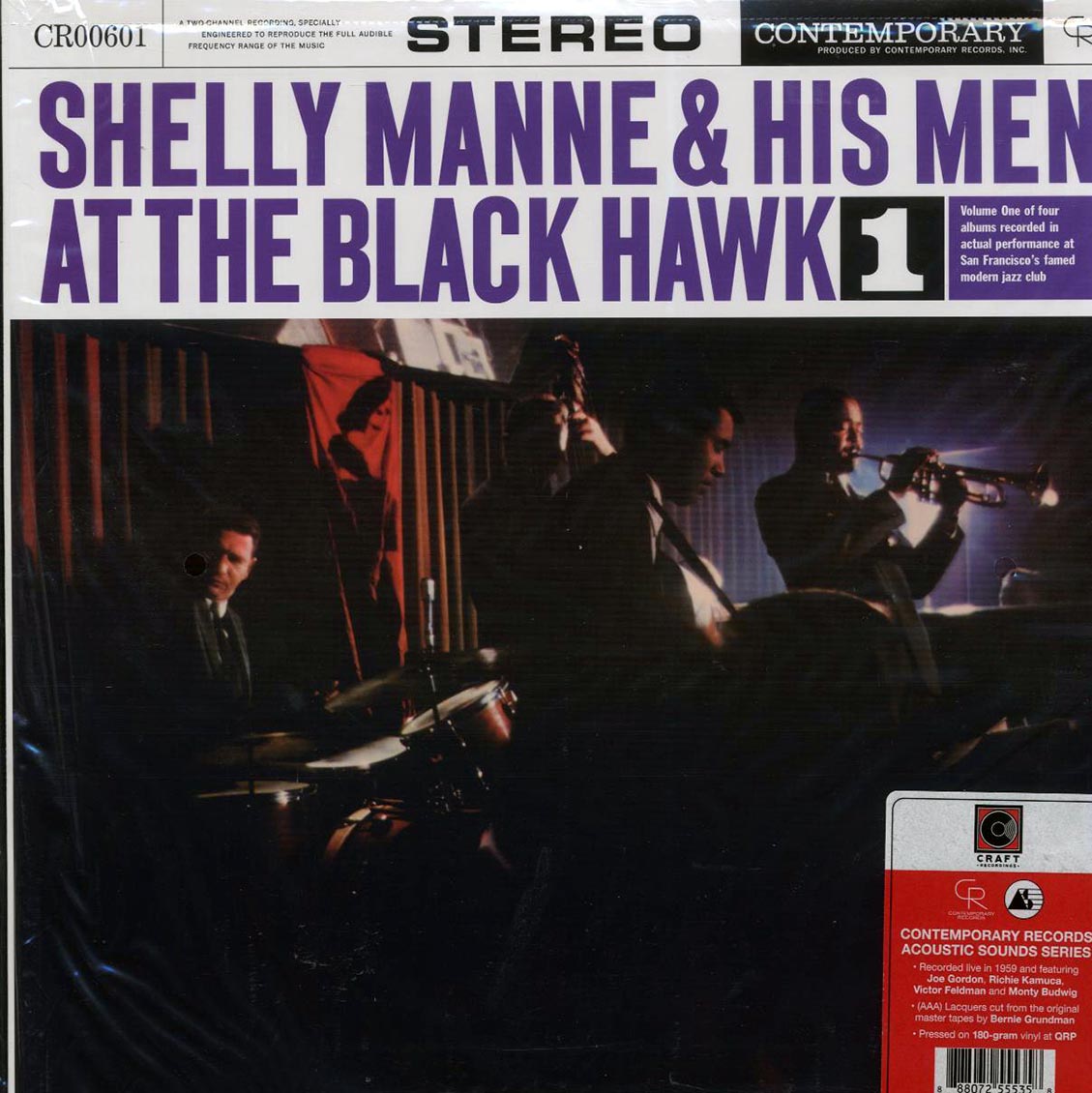 Shelly Manne & His Men - At The Black Hawk Volume 1 (180g) Vinyl Record