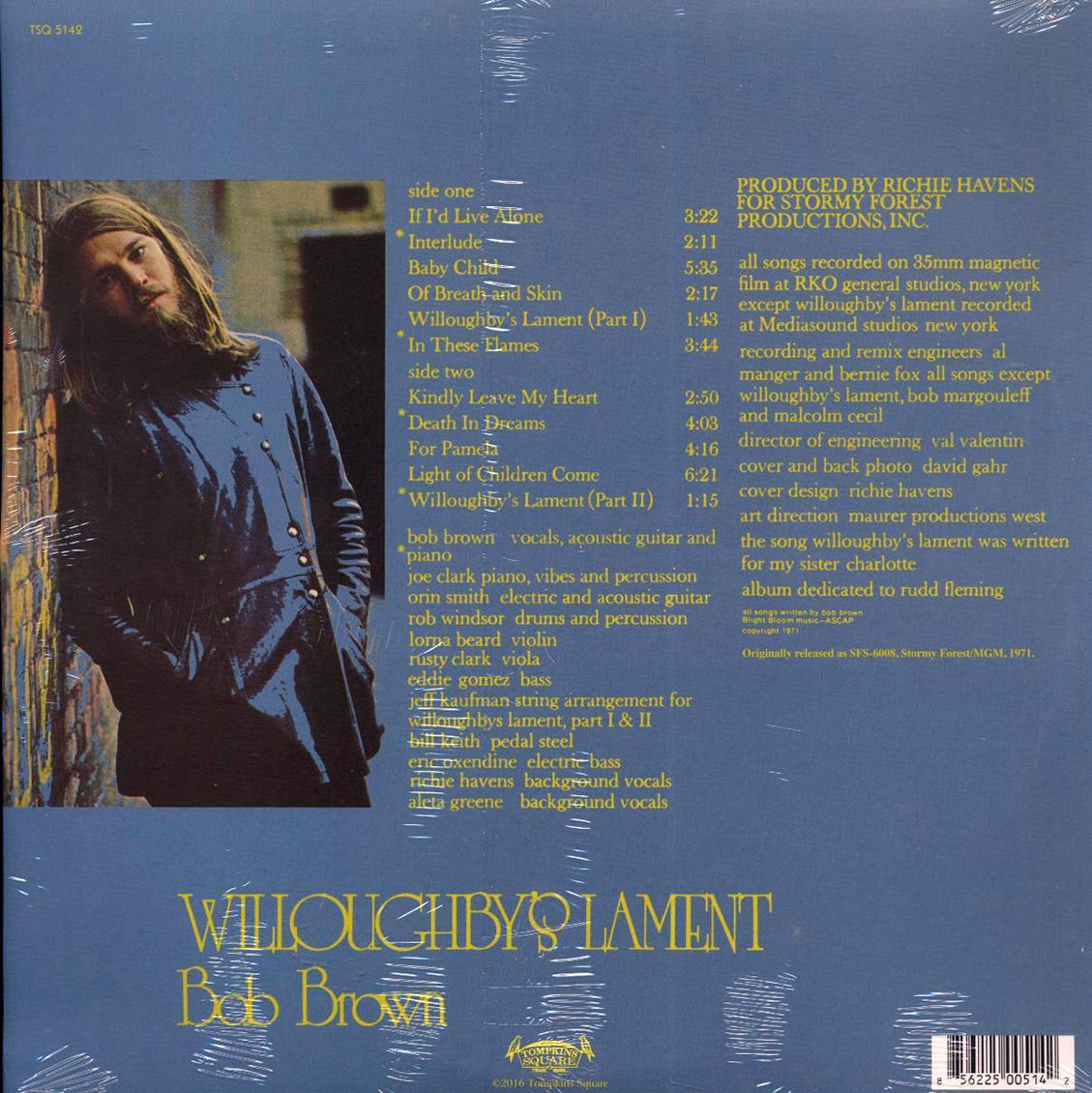 Bob Brown - Willoughby's Lament (180g) Vinyl Record