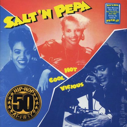 Salt 'N' Pepa - Hot Cool Vicious (blue vinyl) Vinyl Record
