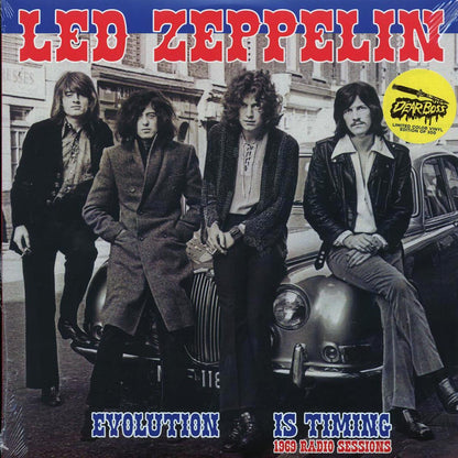 Led Zeppelin - Evolution Is Timing: 1969 Radio Sessions (ltd. 300 copies made) (2xLP) (blue vinyl) Vinyl Record