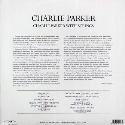 Charlie Parker - Charlie Parker With Strings (180g) Vinyl Record