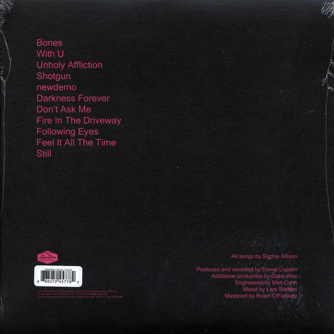 Soccer Mommy - Sometimes, Forever (ltd. ed.) (violet vinyl) Vinyl Record