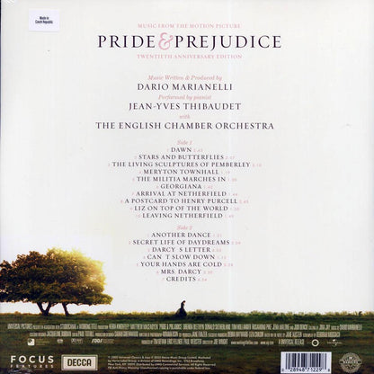 Dario Marianelli, Jean-Yves Thibaudet - Pride & Prejudice: Music From The Motion Picture (Twentieth Anniversary Edition) (ltd. ed.) (pink/baby blue swirl) Vinyl Record