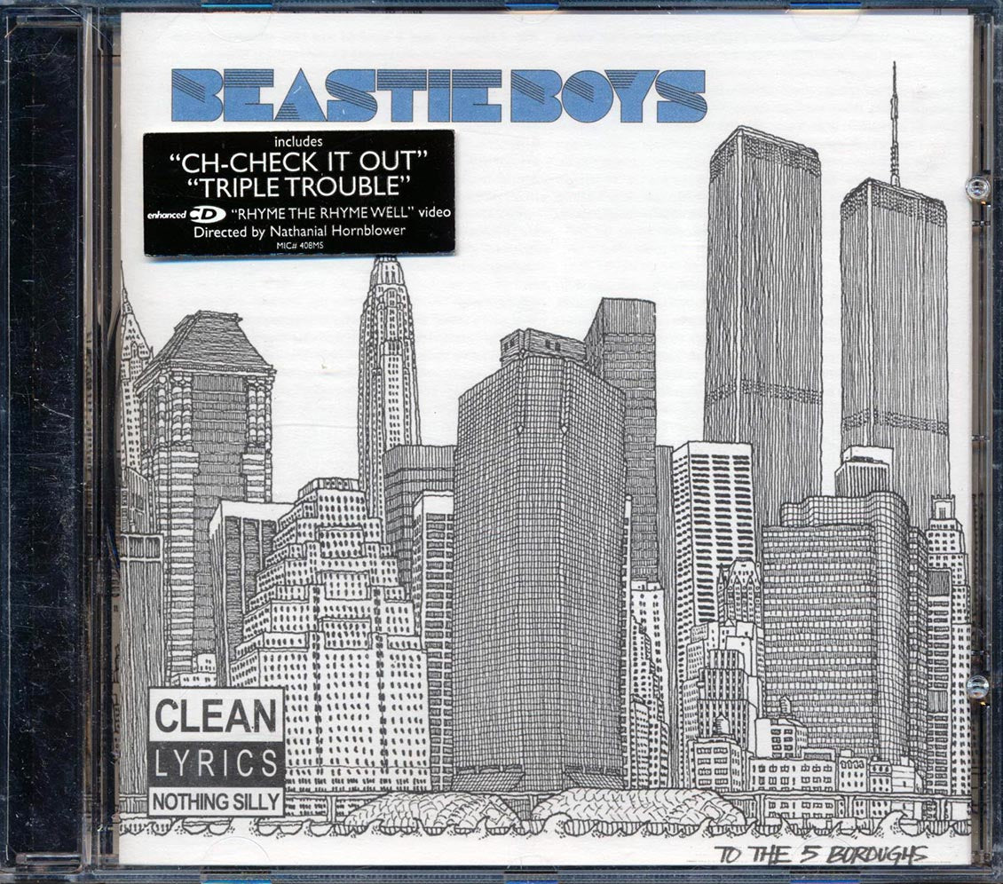 The Beastie Boys - To The 5 Boroughs Music CD