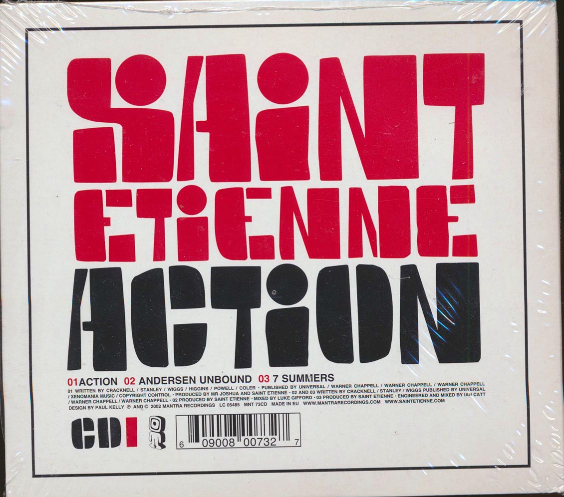 Saint Eitenne - Action Music CD