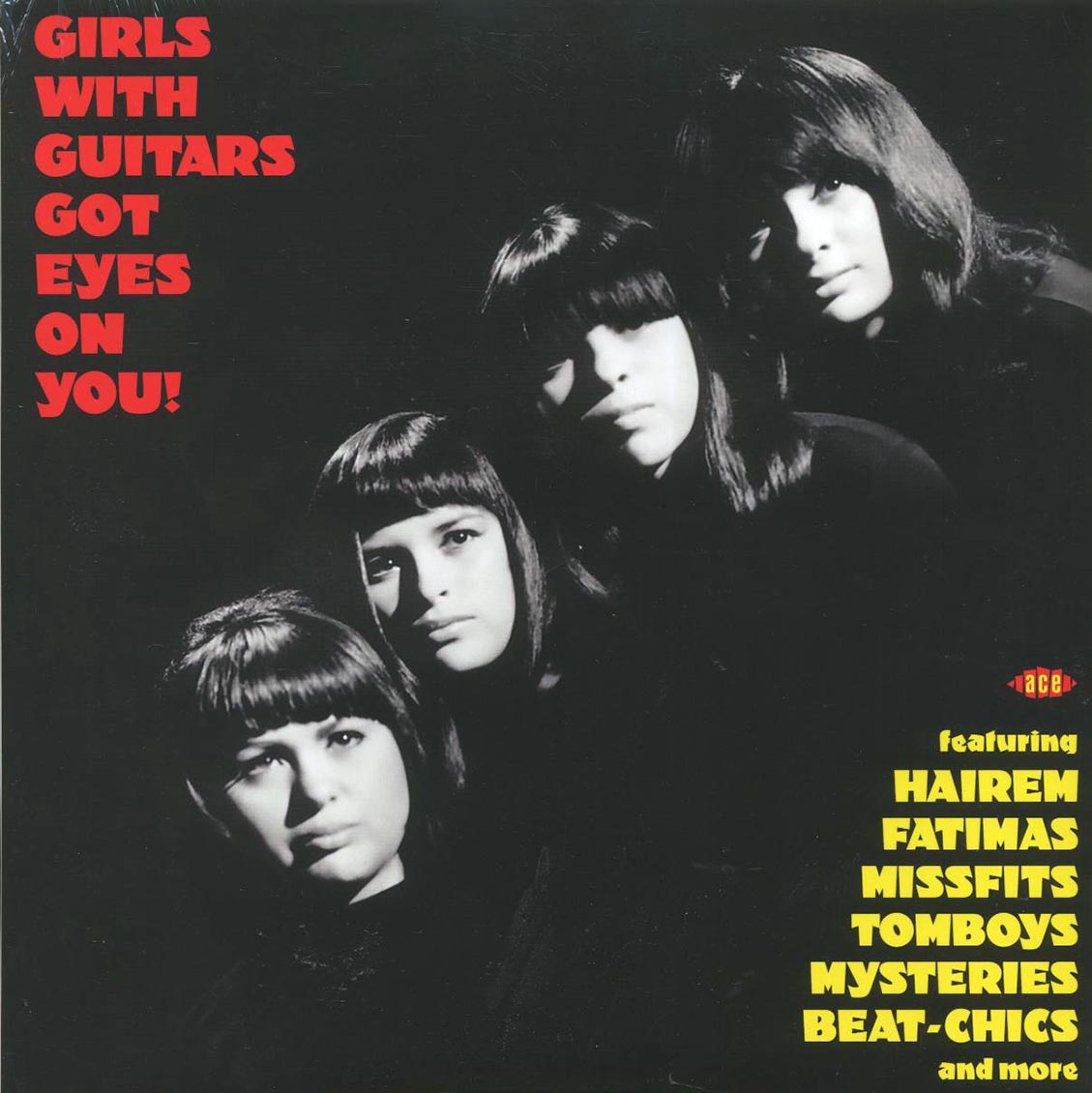 The Fatimas, The Hairem, The Girls, The Ace Of Cups, The Tomboys, Etc. - Girls With Guitars Got Eyes For You! (180g) Vinyl Record