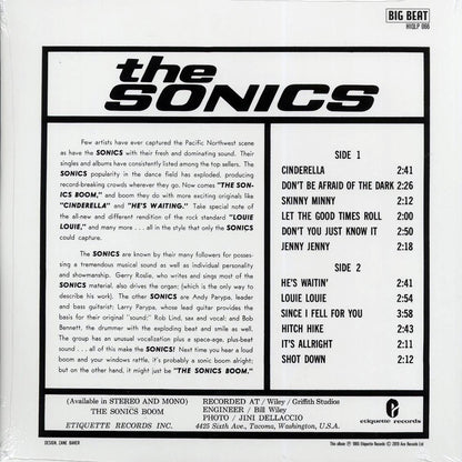 The Sonics - Boom (mono) (180g) Vinyl Record