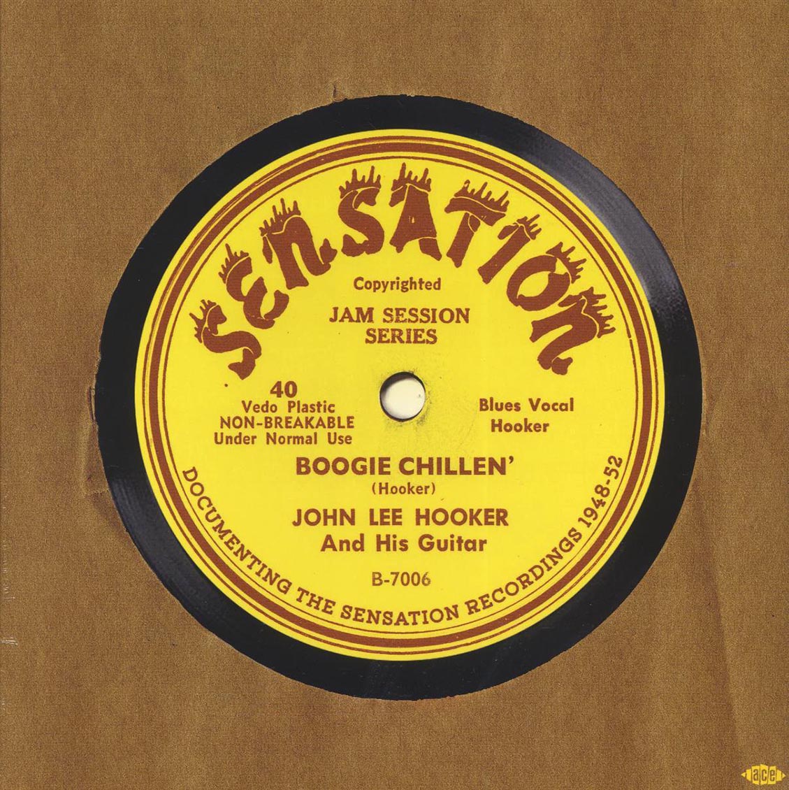 John Lee Hooker - Sensation: Documenting The Sensation Recordings, 1948-52 (mono) (180g) (remastered) Vinyl Record