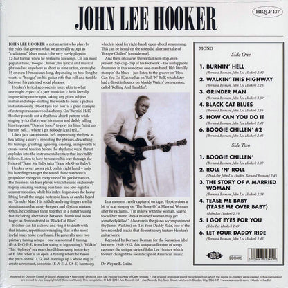 John Lee Hooker - Sensation: Documenting The Sensation Recordings, 1948-52 (mono) (180g) (remastered) Vinyl Record