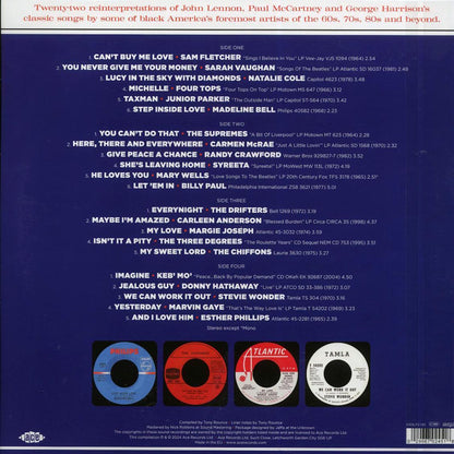 Sarah Vaughan, Natalie Cole, Mary Wells, Billy Paul, Etc. - Here, There And Everywhere: Black America Sings John Lennon, Paul McCartney And George Harrison (2xLP) Vinyl Record