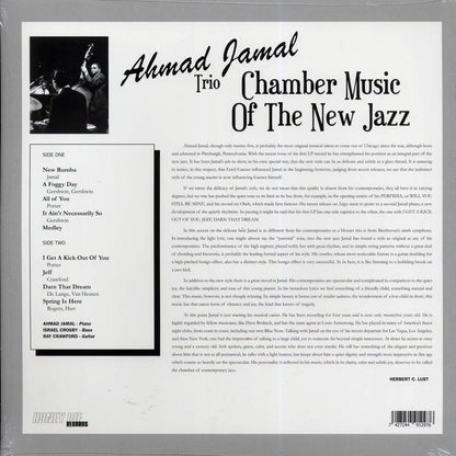 Ahmad Jamal - Chamber Music Of The New Jazz Vinyl Record