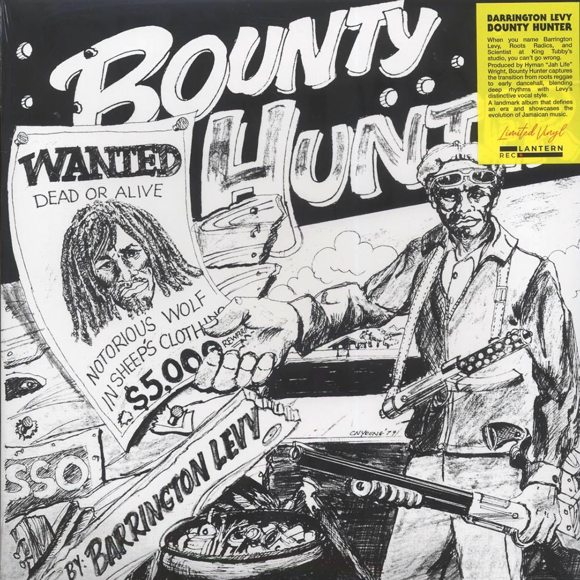 Barrington Levy - Bounty Hunter Vinyl Record