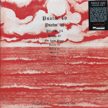 Prince Far I - Psalms For I Vinyl Record