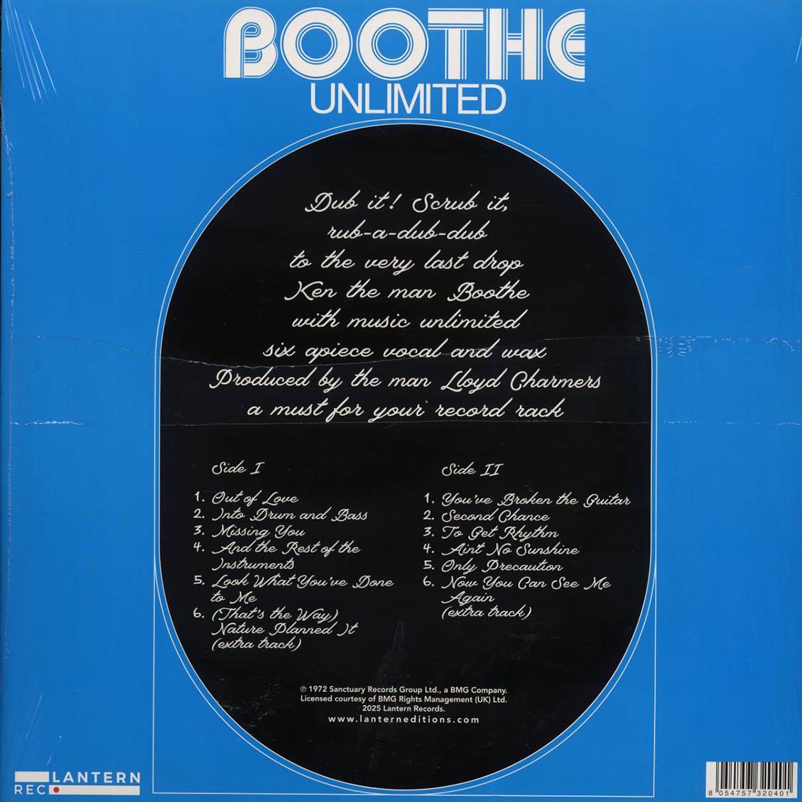 Ken Boothe - Boothe Unlimited Vinyl Record