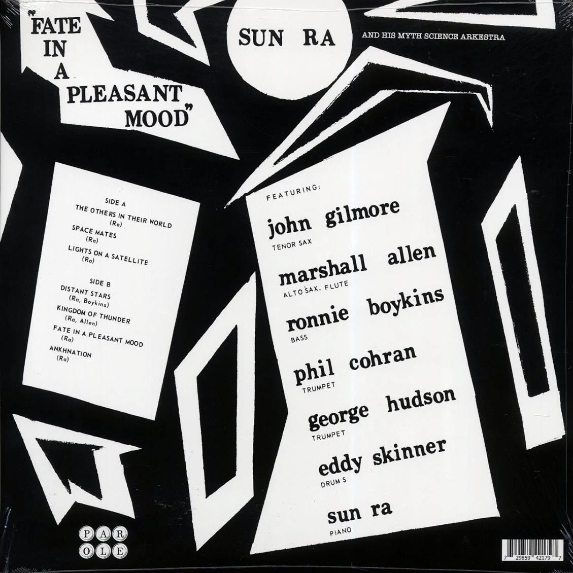 The Sun Ra Arkestra - Fate In A Pleasant Mood Vinyl Record