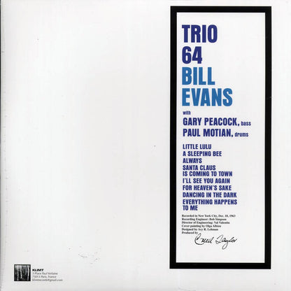 Bill Evans - Trio 64 (splatter vinyl) Vinyl Record