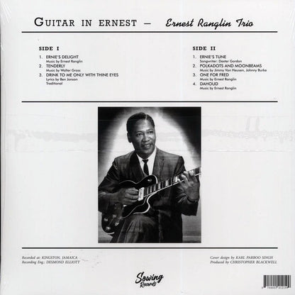 Ernest Ranglin - Guitar In Ernest (clear vinyl) Vinyl Record
