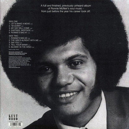 Ronnie McNeir - Makes A Move (180g) Vinyl Record