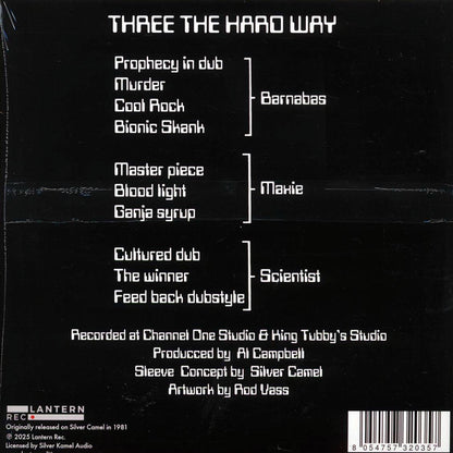 Maxie, Scientist, Barnabas - Three The Hard Way Vinyl Record