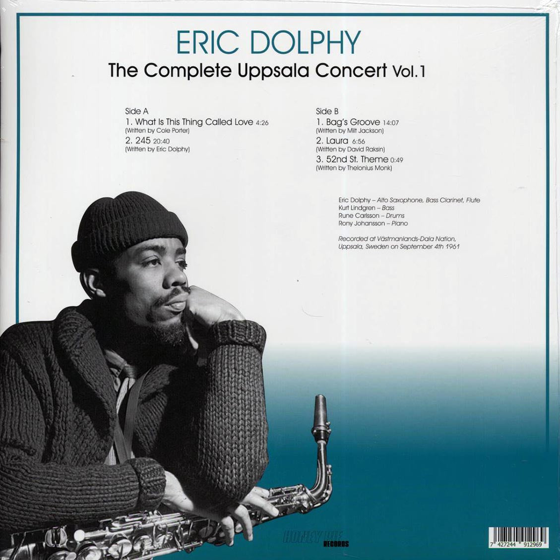 Eric Dolphy - The Complete Uppsala Concert Volume 1 Vinyl Record