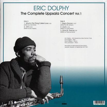 Eric Dolphy - The Complete Uppsala Concert Volume 1 Vinyl Record