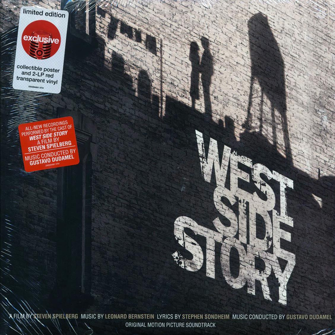 Leonard Bernstein, Gustavo Dudamel - West Side Story: Original Motion Picture Soundtrack (ltd. ed.) (2xLP) (red vinyl) Vinyl Record
