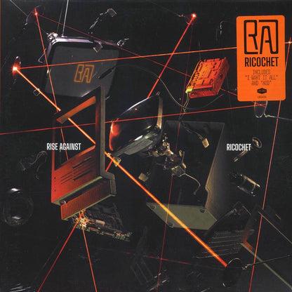 Rise Against - Ricochet (ltd. 500 copies made) (orange smoke vinyl) Vinyl Record