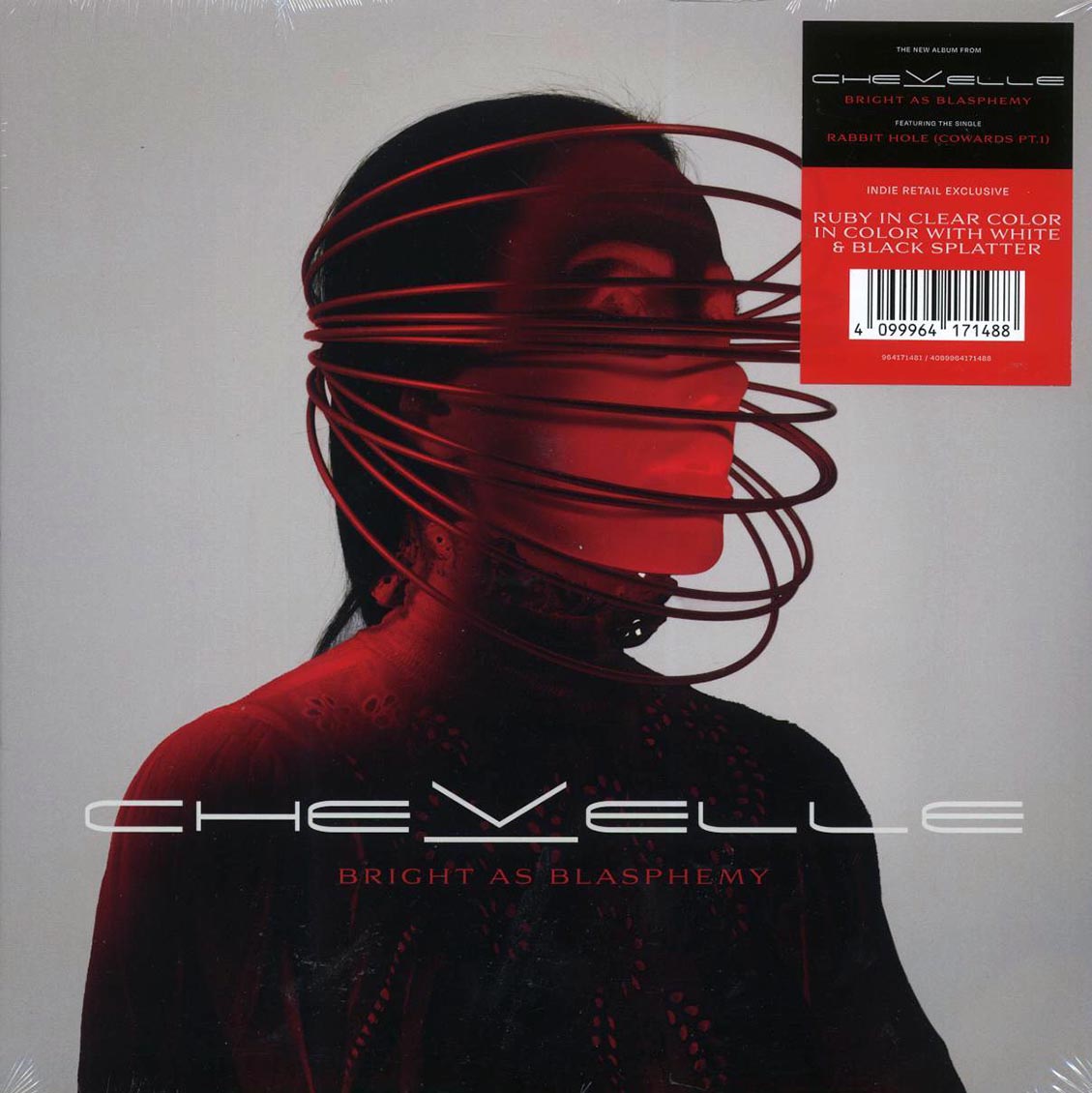 Chevelle - Bright As Blasphemy (ruby/clear/black splatter) Vinyl Record