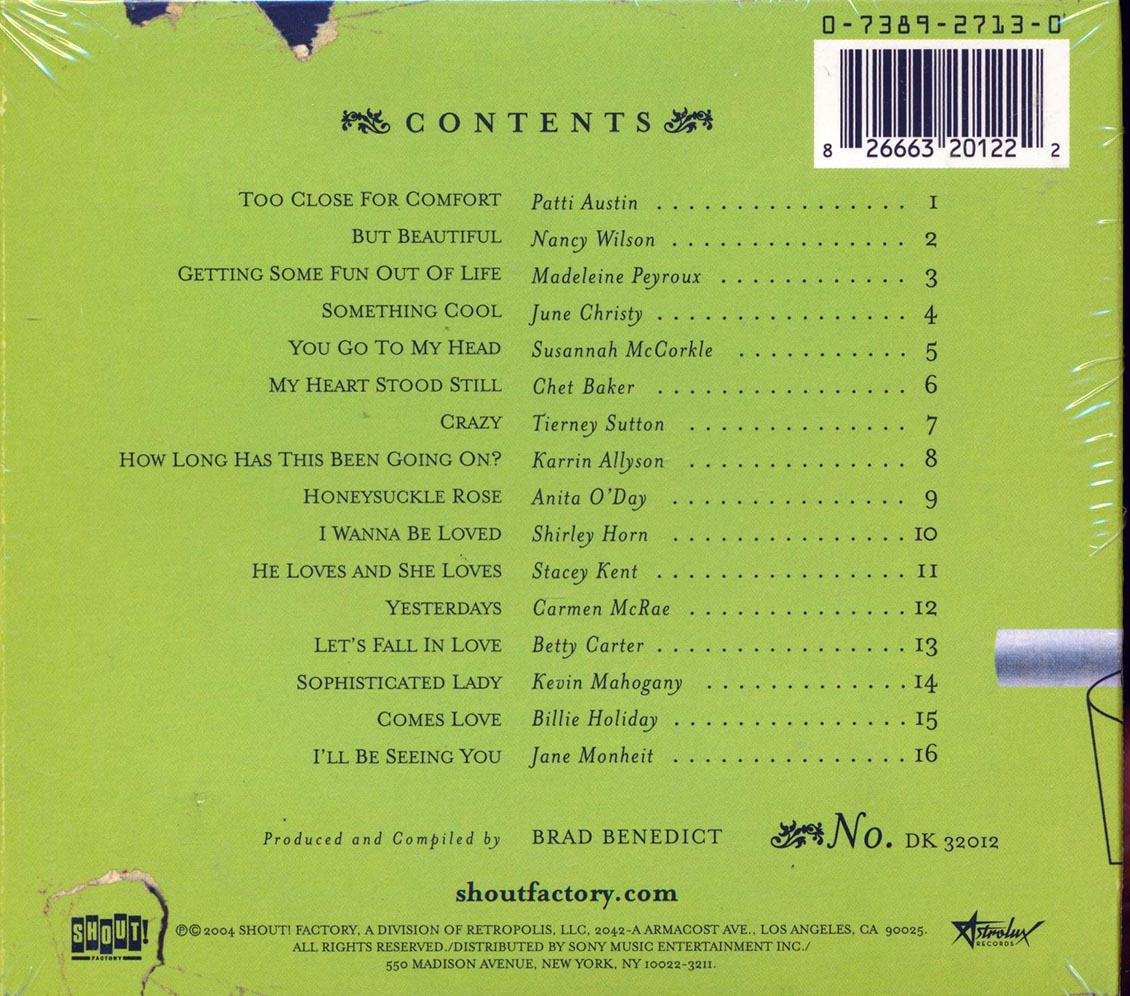 Nancy Wilson, Chet Baker, Patti Austin, Billie Holiday, Etc. - Wonderland Love Stories Chapter 3: Something Warm Something Cool (incl. 12-page booklet) Music CD