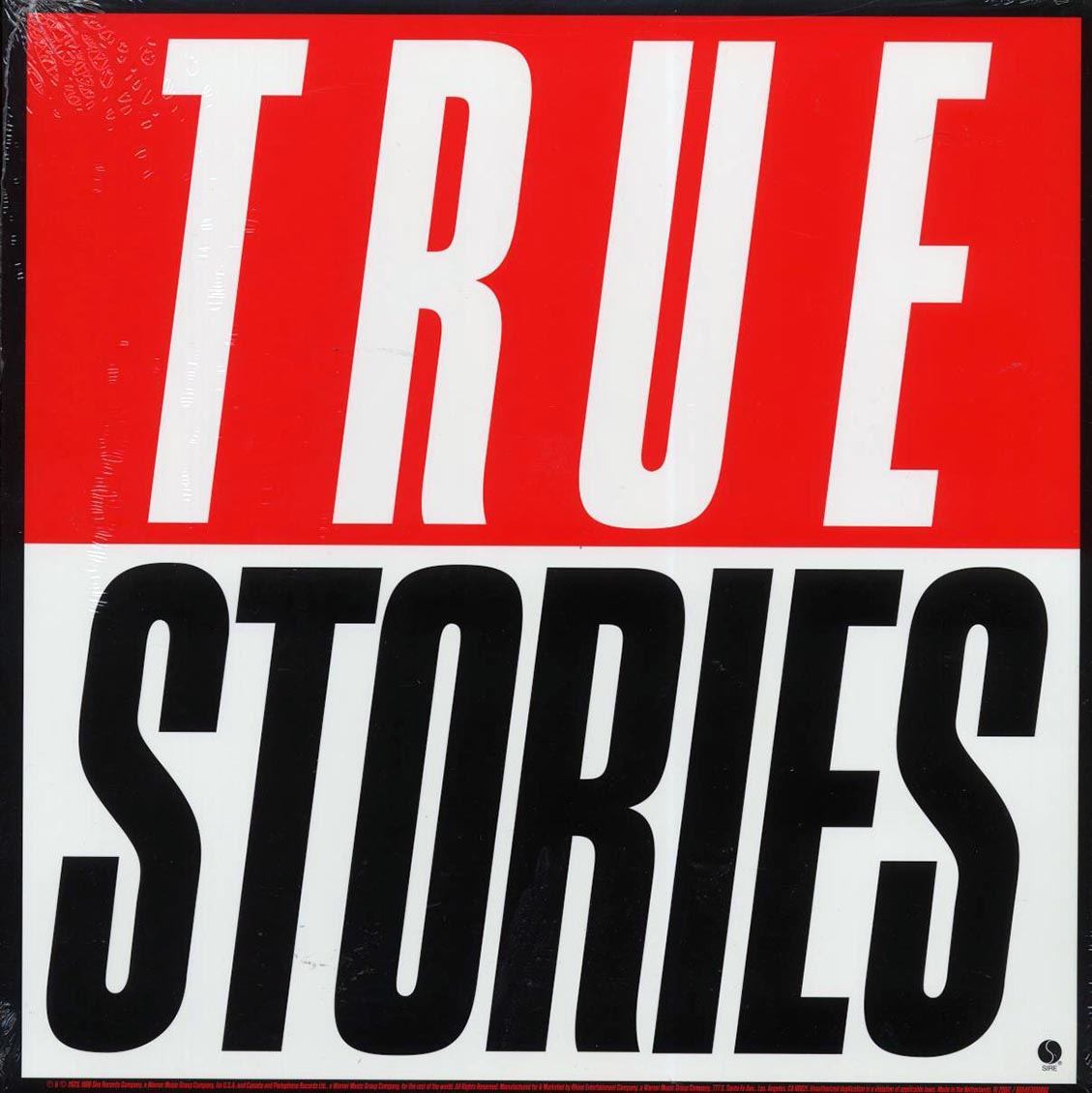 Talking Heads - True Stories (ltd. ed.) (red vinyl) Vinyl Record