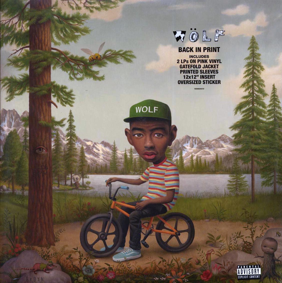 Tyler The Creator - Wolf (2xLP) (pink vinyl) Vinyl Record