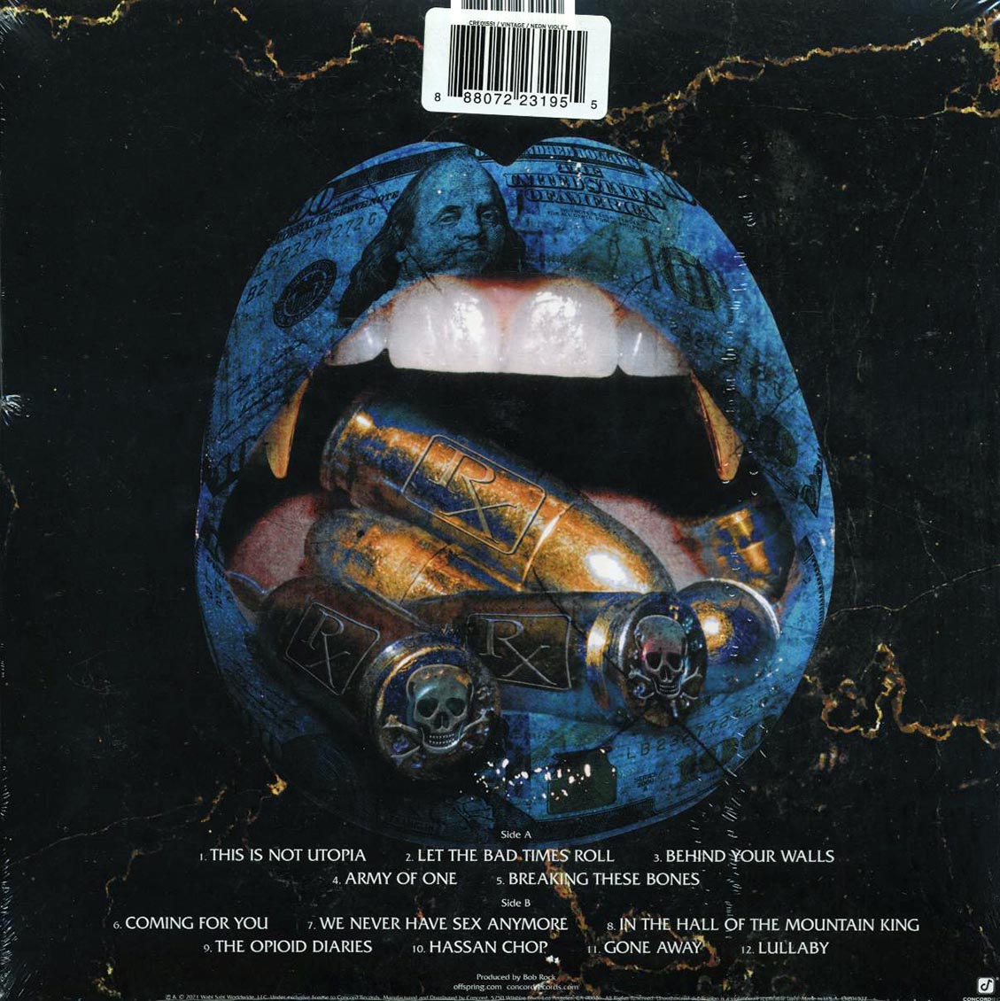 The Offspring - Let The Bad Times Roll (ltd. 500 copies made) (violet vinyl) Vinyl Record