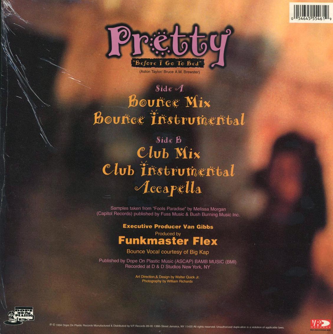 Rayvon - Pretty Before I Go To Bed Vinyl Record