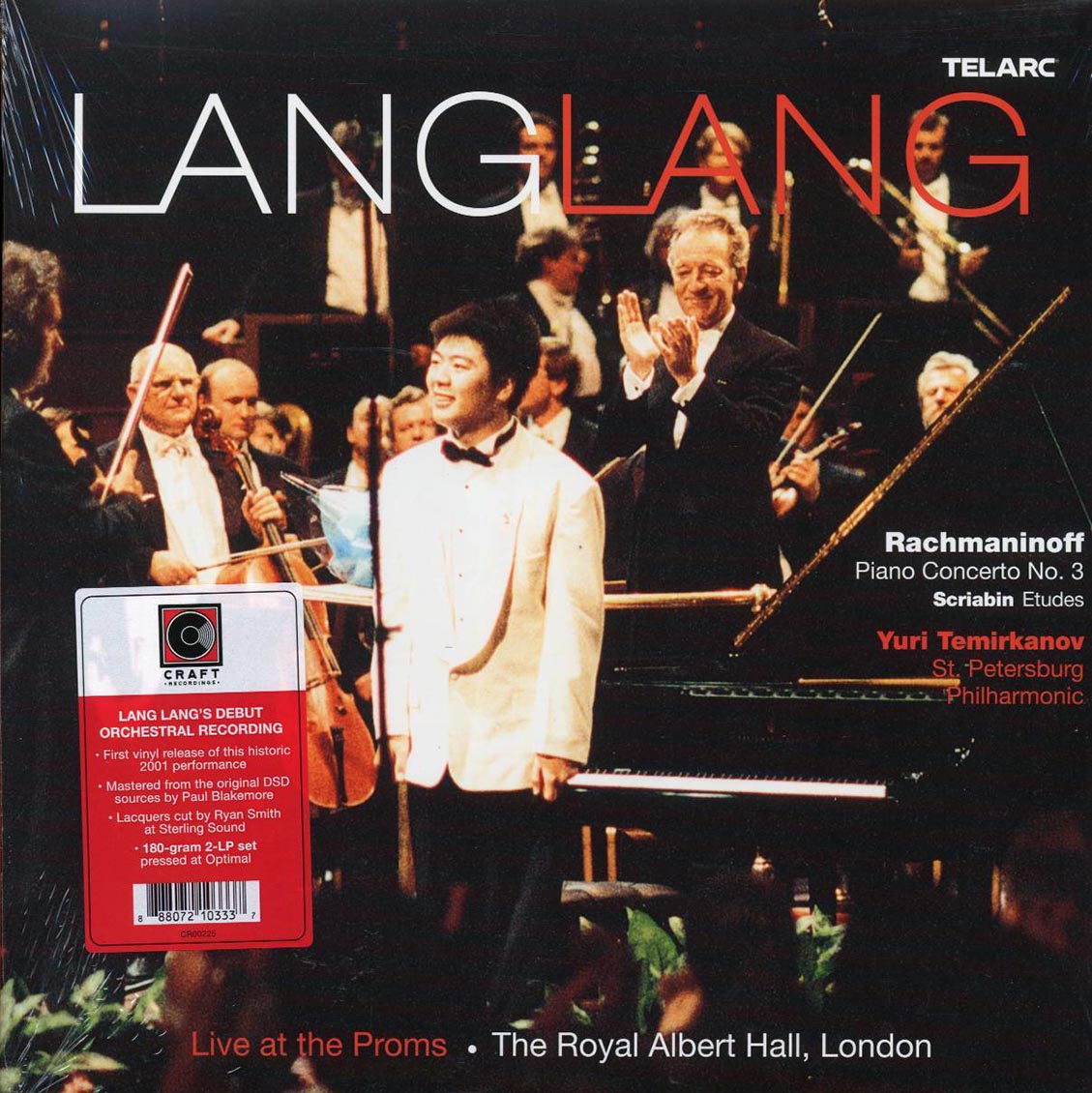 Lang Lang - Rachmaninoff Piano Concerto No. 3 (2xLP) (180g) Vinyl Record