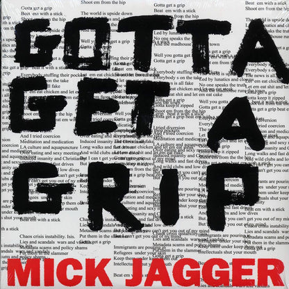 Mick Jagger - Gotta Get A Grip, England Lost Vinyl Record