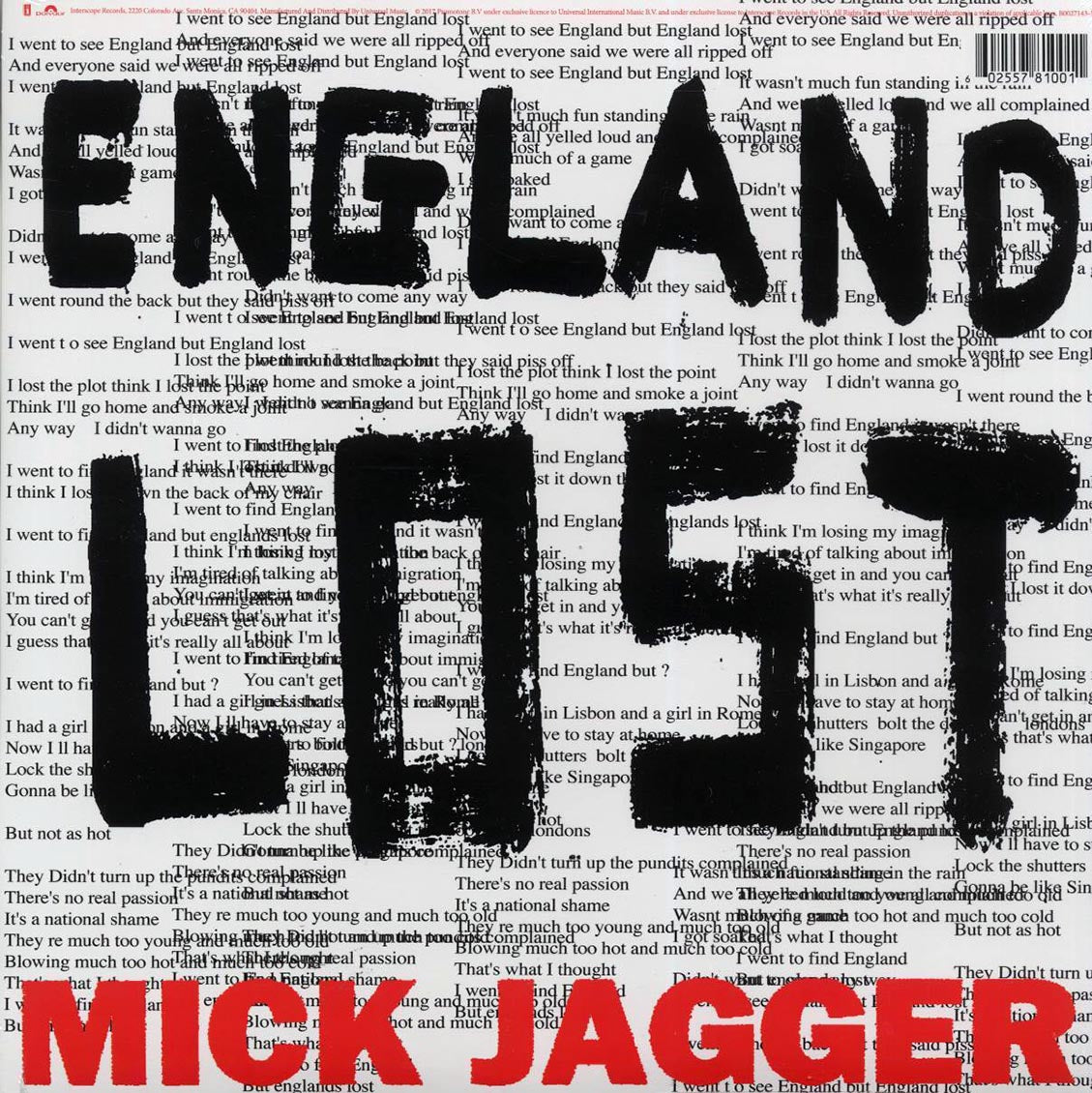 Mick Jagger - Gotta Get A Grip, England Lost Vinyl Record