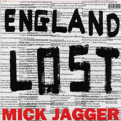 Mick Jagger - Gotta Get A Grip, England Lost Vinyl Record