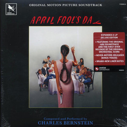 Charles Bernstein - April Fool's Day: Original Motion Picture Soundtrack (+bonus tracks) (2xLP) (expanded edition) (spot-varnished jacket) Vinyl Record