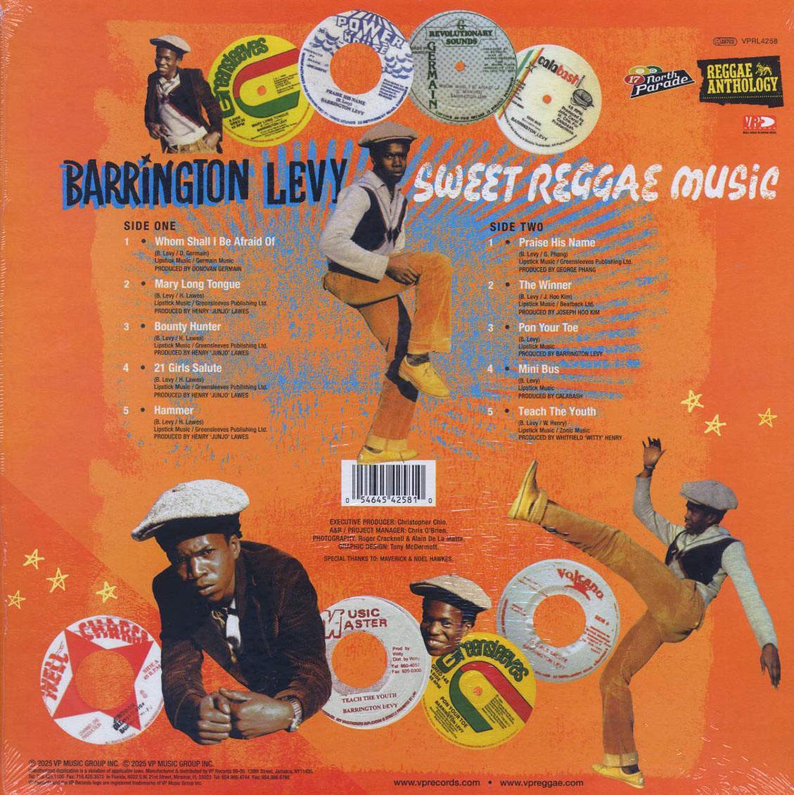 Barrington Levy - Reggae Anthology: Sweet Reggae Music 2.0 Vinyl Record