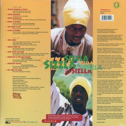 Sizzla - Black Woman And Child (ltd. ed.) (green vinyl) Vinyl Record