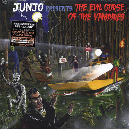 Scientist - Junjo Presents The Evil Curse Of The Vampires + Bonus Vocals Album (ltd. ed.) (2xLP) (orange splatter vinyl) Vinyl Record