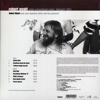Robert Wyatt - Radio Experiment Rome, February 1981 Vinyl Record