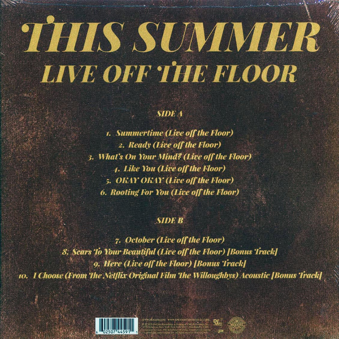 Alessia Cara - This Summer: Live Off The Floor Vinyl Record