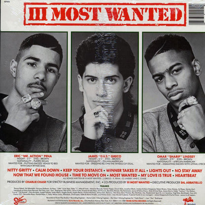 III Most Wanted - III Most Wanted (1989 PRESS) (orig. press) Vinyl Record