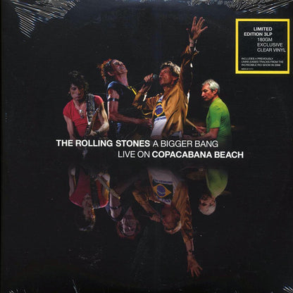 The Rolling Stones - A Bigger Bang: Live On Copacabana Beach (3xLP) (180g) (clear vinyl) Vinyl Record