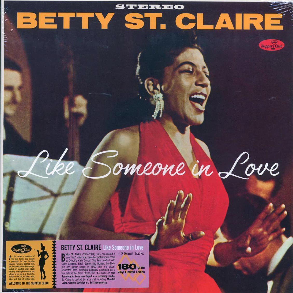 Betty St. Claire - Like Someone In Love (+2 bonus tracks) (ltd. ed.) (180g) Vinyl Record