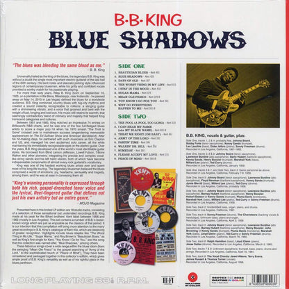 BB King - Blue Shadows: Underrated Kent Recordings 1958-1962 (ltd. ed.) (180g) (red vinyl) Vinyl Record