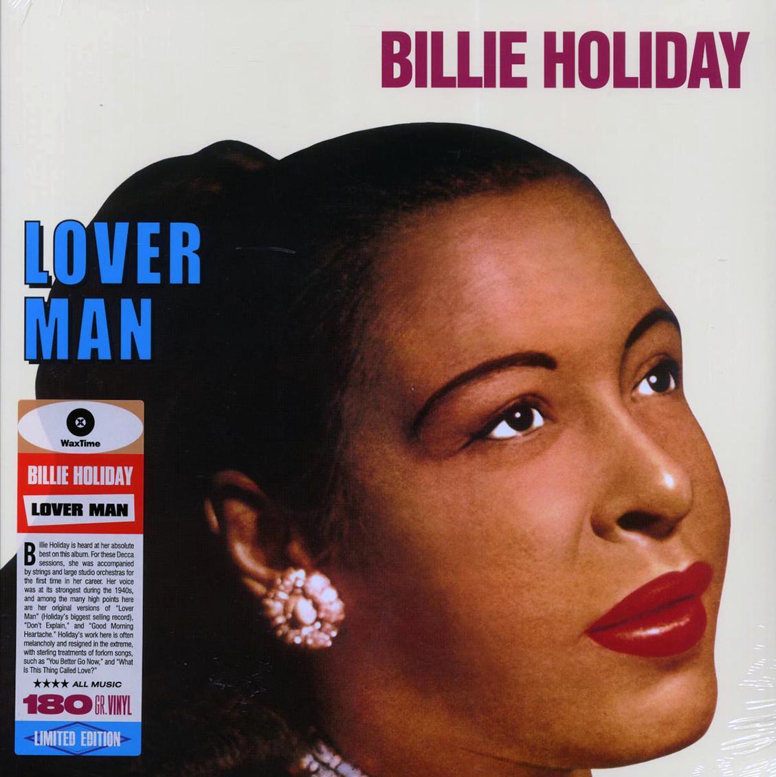 Billie Holiday - Lover Man (ltd. ed.) (180g) Vinyl Record